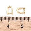 SHEGRACE Brass Ice Pick Pinch Bails XGRQ29813-390G-3