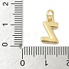 Brass Charms KK-I382-08G-Z-3