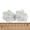 Simulation Lotus Shape Acrylic Bead Caps SACR-A008-06B-3
