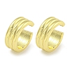 Brass Cuff Earrings EJEW-C104-075G-1