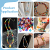 140Pcs 14 Colors Glass European Beads GLAA-PH0004-52-5
