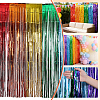 3Pcs PET Iridescent Metallic Party Tassel Streamers DIY-WR0005-71B-3