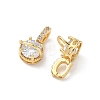 Brass Micro Pave Cubic Zirconia Pendants KK-Z139-04G-03-2