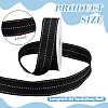 Polycotton Stripe Ribbon OCOR-WH0078-506A-2