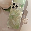 Summer Green Butterfly TPU Plastic Mobile Phone Cover PW-WG901B1-04-3