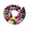 Natural Quartz Beads Strands G-N355-8mm-35-2