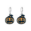 Halloween Alloy Enamel Hoop Earrings FS-WG6BEC1-02-1