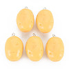 Opaque Resin Pendants X-RESI-S356-080-1