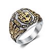 304 Stainless Steel Finger Rings for Men WG95800-10-1