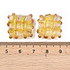 Handmade Gold Sand Lampwork Beads LAMP-L082-01B-3