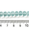 Transparent Baking Paint Glass Beads X1-DGLA-A034-T8mm-D01-4