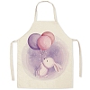 Cute Easter Egg Pattern Polyester Sleeveless Apron PW-WG98916-07-1