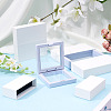 3 Bags 3 Styles Square Transparent PE Thin Film Suspension Jewelry Display Box CON-TA0001-38G-7