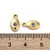 Real 14K Gold Plated 304 Stainless Steel Charms STAS-R005-09G-02-3