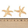 304 Stainless Steel Enamel Pendants STAS-L290-12G-3