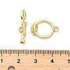 Brass Toggle Clasps KK-M314-06G-2