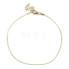 Ion Plating(IP) 304 Stainless Steel Serpentine Chain Anklet LS-AJEW-D059-01G-1