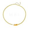 Women's Natural Amber Necklaces NJEW-JN06110-2
