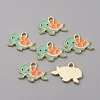 Alloy Enamel Pendants FIND-CJC0010-30LG-01-1