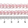 Transparent Glass Beads Strands GLAA-A014-03A-4