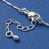 Brass Chain Necklaces MAK-F013-01S-B-3