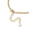 304 Stainless Steel Cable Chain & Venetian Chain & Rolo Chain Bracelet Making AJEW-JB01442-5