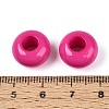 Opaque Acrylic European Large Hole Beads SACR-N019-03I-3