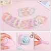 50Pcs Luminous Acrylic Bead Frame OACR-SP0001-09-6