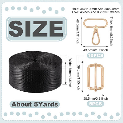 5Yards Polyester Ribbon OCOR-TA0003-92C-1