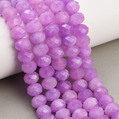 Faceted Dyed Natural White Jade Beads Strands GG-CBAE966-01B-S-1