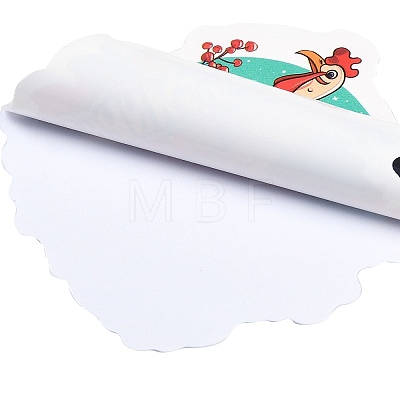 50Pcs Thanksgiving Day Cartoon Paper Self-Adhesive Picture Stickers STIC-C010-05-1