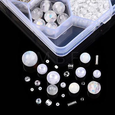 DIY 24 Style Acrylic & Resin Beads Jewelry Making Finding Kit DIY-NB0012-01J-1