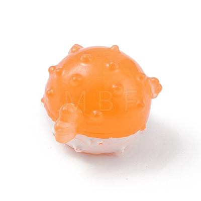 Luminous Resin Sea Animals Display Decoration DJEW-R007-01F-1