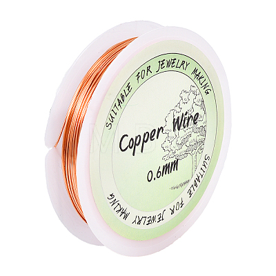 Round Copper Jewelry Wire CWIR-YW0001-03E-09-1