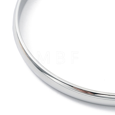 Fashion Polished 304 Stainless Steel Plain Bangles BJEW-L664-024C-P-01-1