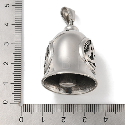 304 Stainless Steel Big Pendants STAS-Z097-01AS-04-1