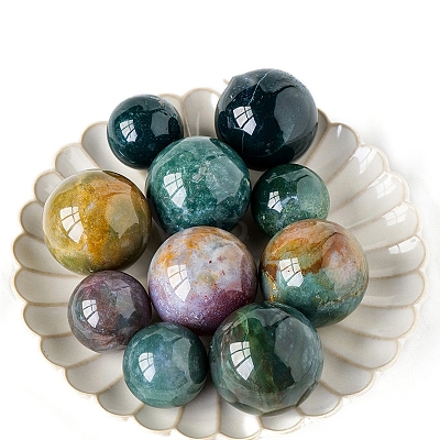 Natural Ocean Jasper Crystal Ball PW-WG31999-01-1