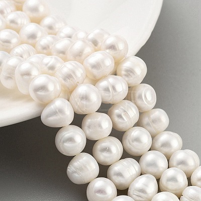 Natural Cultured Freshwater Pearl Beads Strands PEAR-C003-14E-1