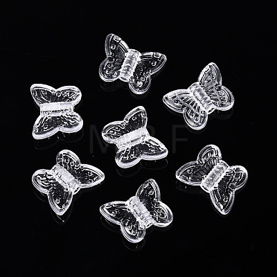Transparent Plastic Beads KY-N026-35-1