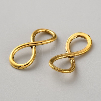 Tibetan Style Alloy Linking Rings FIND-WH0148-398AG-1