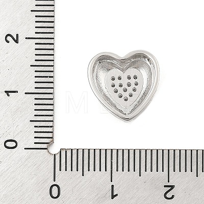 Brass Micro Pave Cubic Zirconia Slide Charms ZIRC-I068-07P-A-1