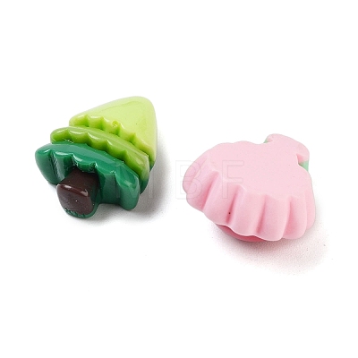 Opaque Resin Decoden Cabochons RESI-H165-12-1