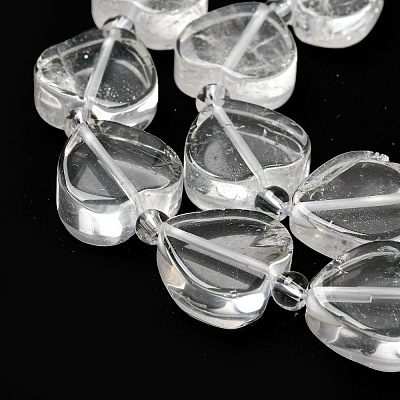 Natural Quartz Crystal Beads Strands G-G072-D05-01-1