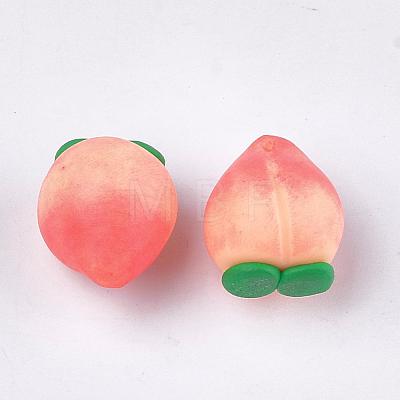 Handmade Polymer Clay Beads CLAY-S092-13-1