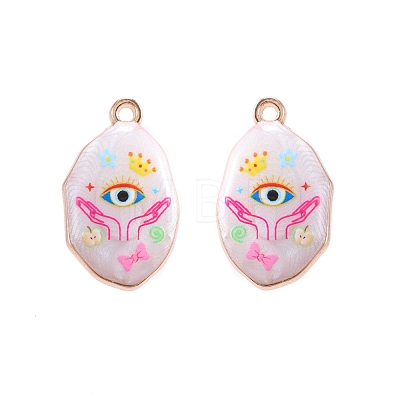 Alloy Enamel Pendants PW-WGEA8C0-05-1