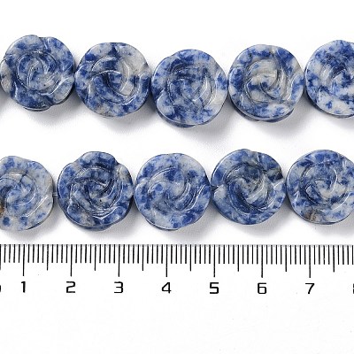 Natural Sodalite Beads Strands G-B065-B13-1