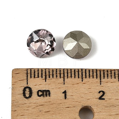 Glass Rhinestone Cabochons GLAA-A018-8mm-001GK-1