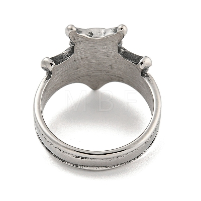 304 Stainless Steel Ring RJEW-B055-04AS-21-1