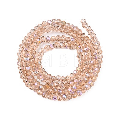 Electroplate Glass Beads Strands EGLA-A044-T1mm-L20-1