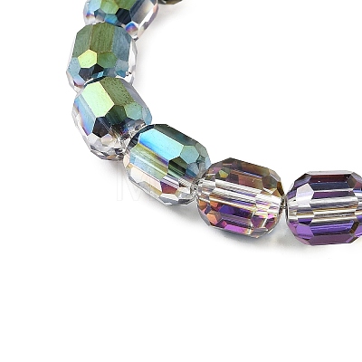 Electroplate Glass Beads Strands GLAA-G112-07I-1